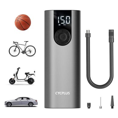 Elektrischer Kompressor Cycplus A8 Tragbar, 150 PSI, LED-Beleuchtung