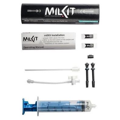 Reparatur-Kit milKit Compact 45 mm Tubeless Ventile