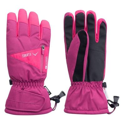 Skihandschuhe Elbrus Richen rosa, isoliert, wasserdicht