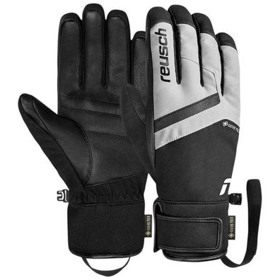 Skihandschuhe Reusch Booster Gore-Tex schwarz