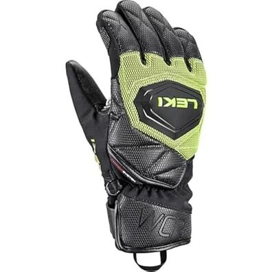 Skihandschuhe Leki Alpino Wcr Coach 3D grén