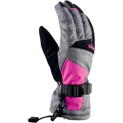 Damen Skihandschuhe Viking Ronda Grau mit Verstärkung