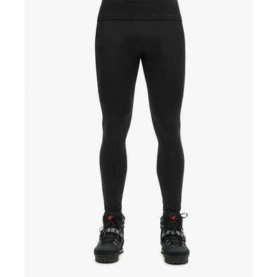 Leggings Superdry Ms110185a Slim Fit Schwarz