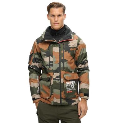 Skijacke Superdry Ultimate Rescue Grén Camouflage