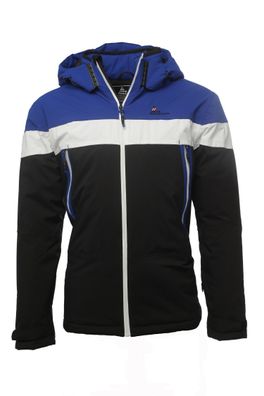 Skijacke Peak Mountain Canza Schwarz-Blau