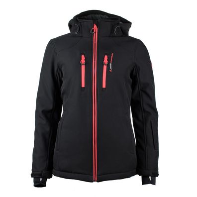 Softshelljacke Peak-Mountain Anadi Schwarz