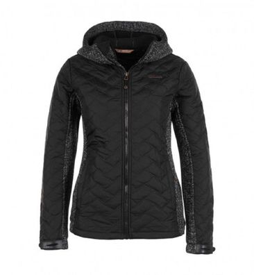 Fleecejacke Peak-Mountain AVA Schwarz