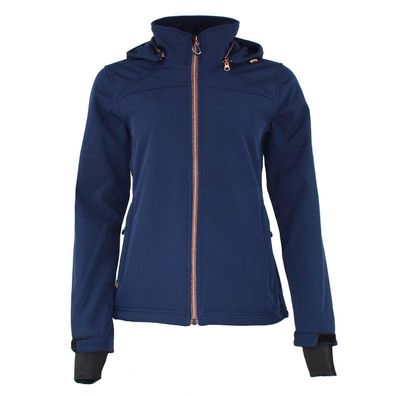 Softshelljacke Peak Mountain afori-marine Marineblau
