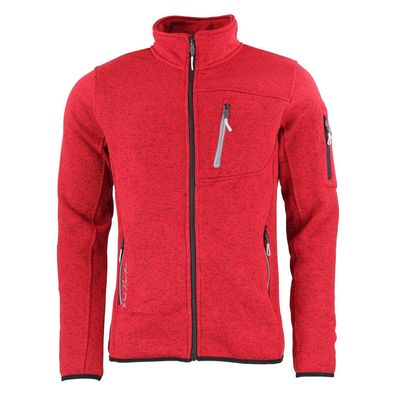 Fleecejacke Peak-Mountain Cemaillon Rot