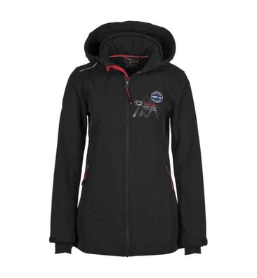 Softshelljacke Peak-Mountain Amont Schwarz Damen