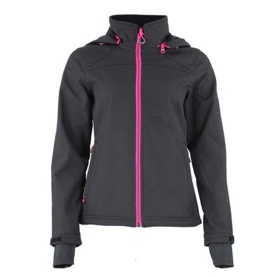 Softshelljacke Peak Mountain aforta-noir Damen schwarz