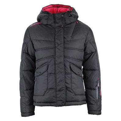 Skijacke Peak Mountain Ganecy Schwarz fér Mädchen