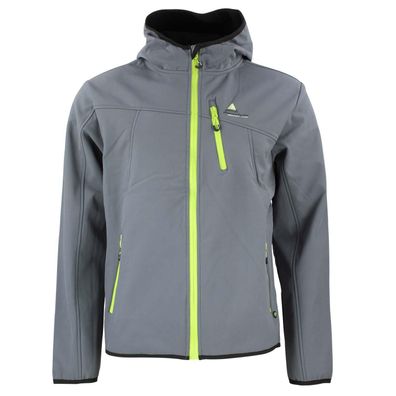 Skijacke Peak Mountain ecamso-gris schwarz fér Jungen