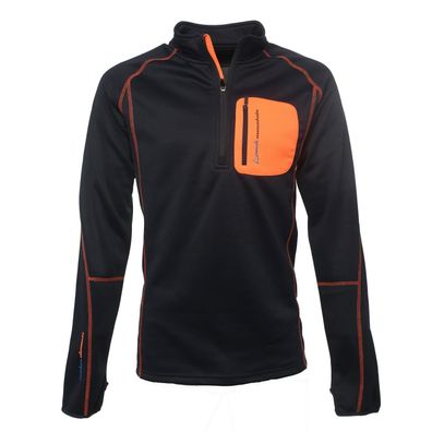 Fleece Sweatshirt Peak-Mountain Ceruno Marine Herren