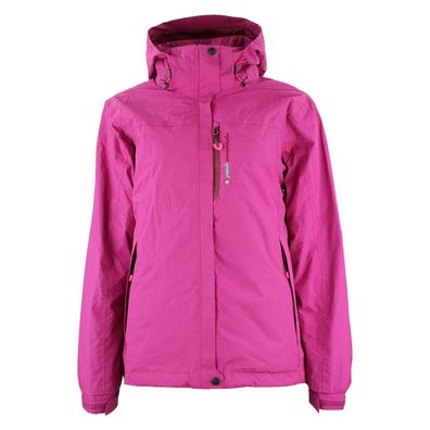 Skijacke Peak Mountain Aciono 3-in-1 wasserdicht Fuchsia