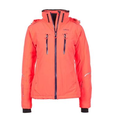 Damen Skijacke Peak-Mountain Artemis Orange