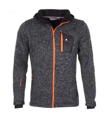 Sportjacke Peak Mountain CALA Schwarz mit Kapuze