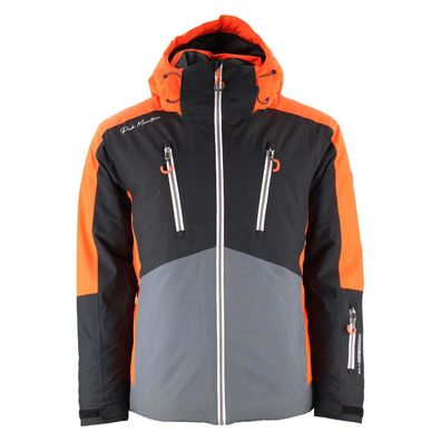 Skijacke Peak Mountain Cansas Orange, warme Herrenjacke