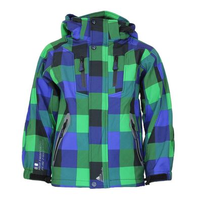 Softshelljacke Peak-Mountain Ecina Grén fér Kinder