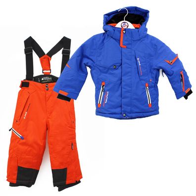 Skibekleidung Peak-Mountain Ecosmic Blau Kinder Set