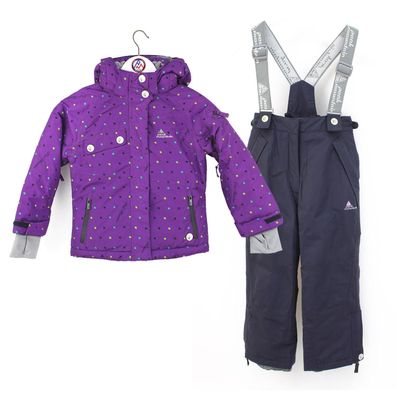 Skibekleidung Peak Mountain favim-violet Komplettes Ski-Set in Violett