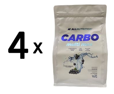 4 x Allnutrition Carbo Multi Max, Black Currant - 1000g
