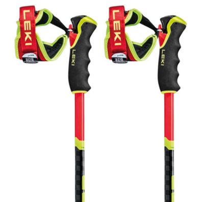 Skistöcke Leki Wcr Gs Carbon 3D Rot