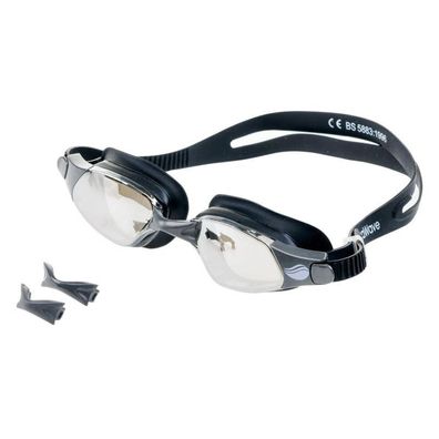 Schwimmbrille Aquawave Petrel schwarz mit UV-Schutz
