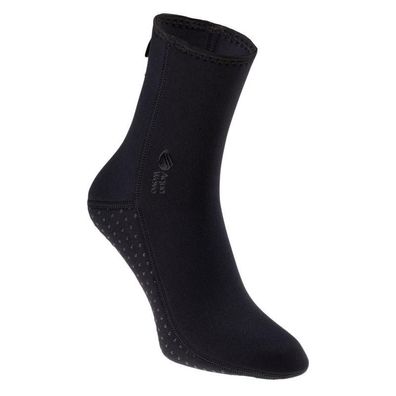 Neoprensocken Aquawave 3 mm schwarz mit Silikonapplikationen