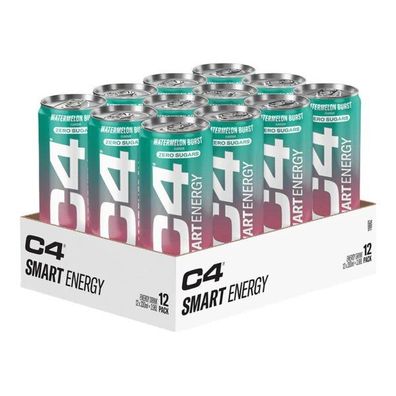 C4 Smart Energy, Watermelon - 12 x 330 ml