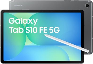 Tablet Samsung Galaxy Tab S10 FE 5G Grau 10,9 Zoll