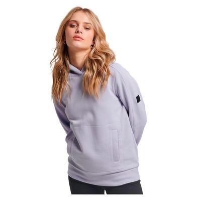 Sweatshirt Superdry Code Tech Relaxed Lilas