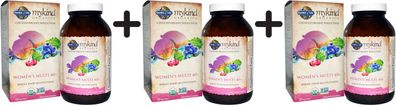 3 x Garden of Life Mykind Organics Womens Multi 40+ - 120 tabs