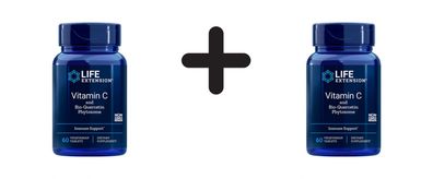 2 x Life Extension Vitamin C and Quercetin Phytosome - 60 vegetarian tabs
