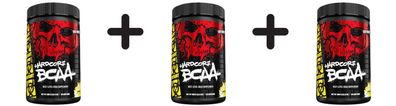 3 x Mutant Hardcore BCAA, Lemonade - 390g
