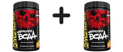 2 x Mutant Hardcore BCAA, Mango - 390g