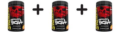 3 x Mutant Hardcore BCAA, Mango - 390g