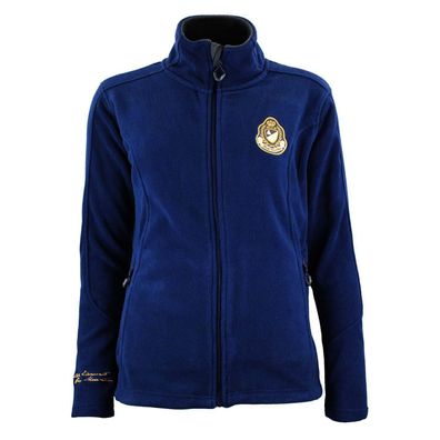 Fleecejacke Peak Mountain Asak Marine Blau