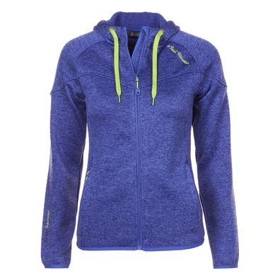 Fleecejacke Peak Mountain Atora Blau, Damen, Outdoor