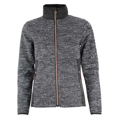 Fleecejacke Peak Mountain Acrest Damen Grau