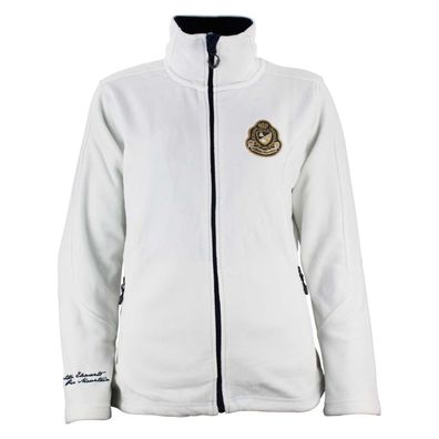 Fleecejacke Peak Mountain Asak Weiß