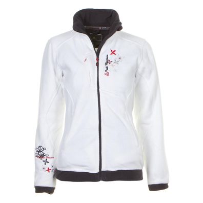 Fleecejacke Peak Mountain aril-blanc Weiß Damen