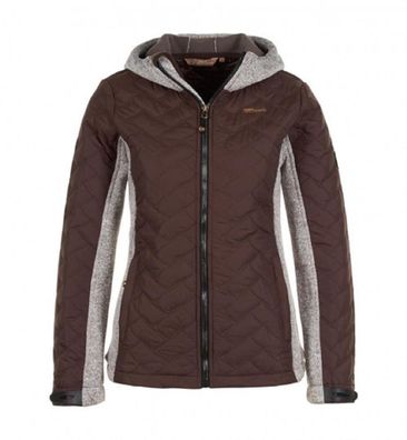 Fleecejacke Peak Mountain AVA Braun Damen