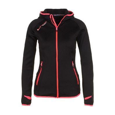 Fleecejacke Peak Mountain Acampus Schwarz Damen