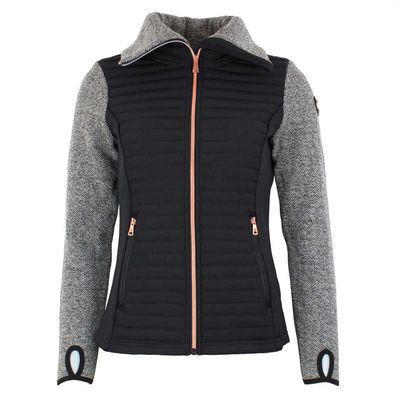 Fleecejacke Peak-Mountain Antembi Schwarz Damen