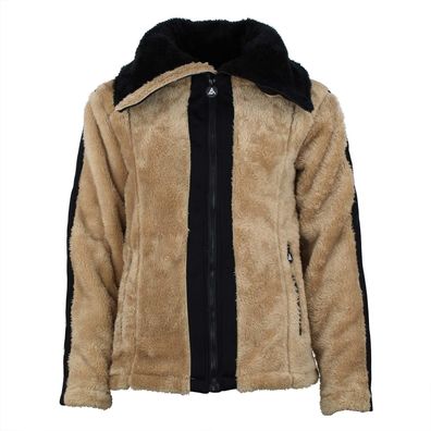 Fleecejacke Peak Mountain AREVA Camel Damen