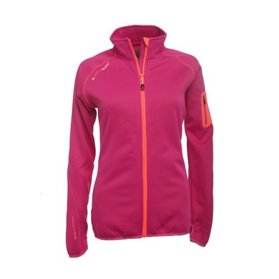 Fleecejacke Peak Mountain AMANO Damen rosa