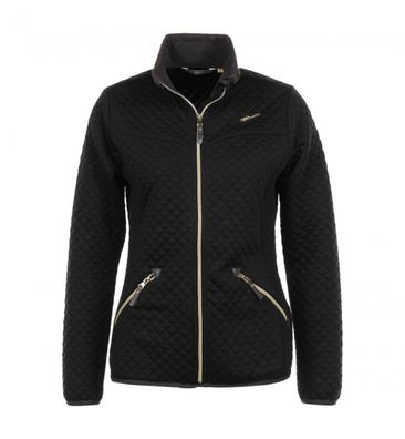 Fleecejacke Peak Mountain Acamfull Damen Schwarz