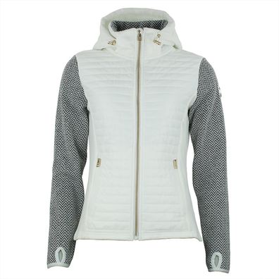 Fleecejacke Peak Mountain Andomo Weiß Damen