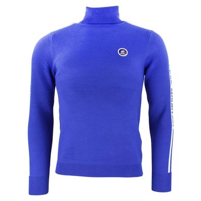 Pullover Peak Mountain Clan-bleu Blau Rollkragen